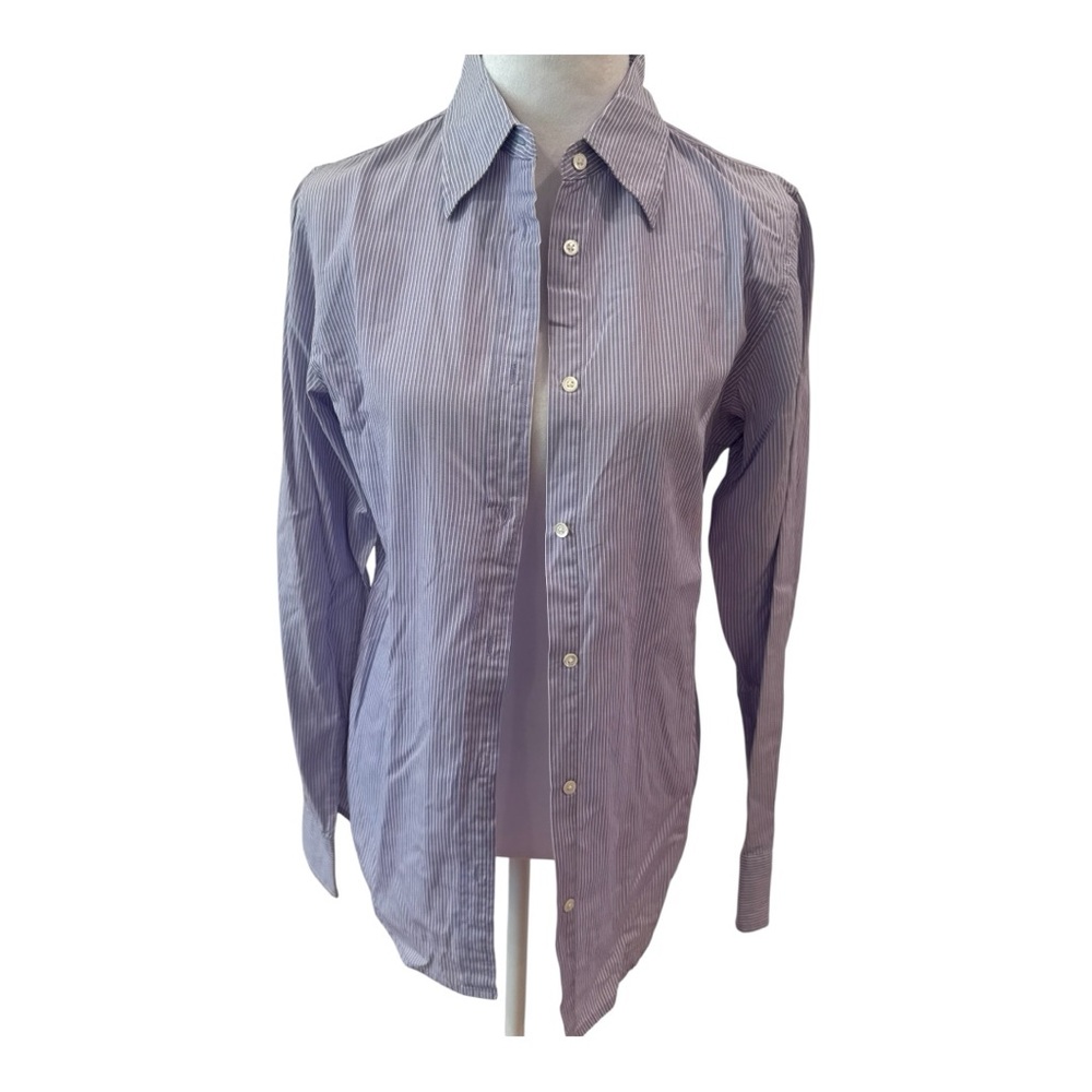 3/$25 GAP Blue Fitted Long Sleeve Button Down Shirt